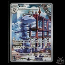 Steelix 208/182 SV04: Paradox Rift NM Pokemon 2023