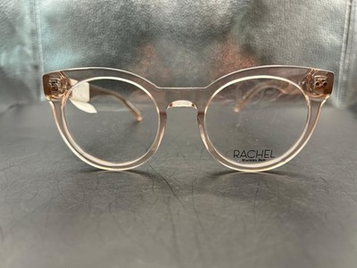 Rachel Roy Intuitive Eyeglasses Tea Clear Blush 50-21-140 Rectangular