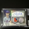 2023 Topps Dynasty 1/5 Brett Baty Dual Relic Patch Auto Rookie RC