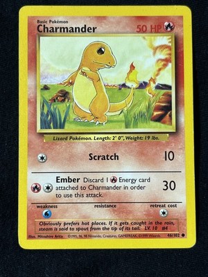 Charmander 046/102 Base Set Regular