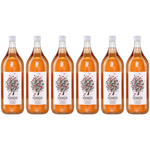 Ionos RoséWein Trocken 6X 2,0L | Trockener RoséWein Aus Griechenland | Cavino |-image