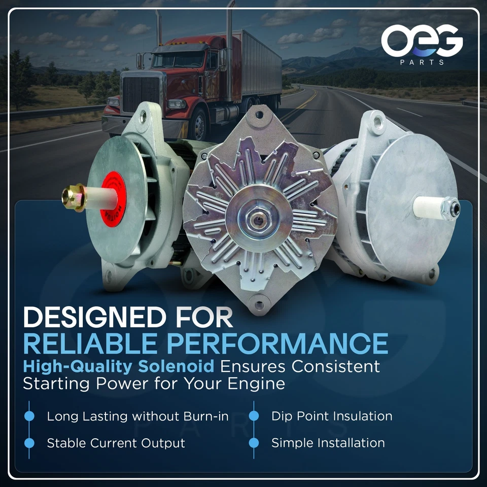 Nuevo alternador para camión Freightliner Columbia Coronado Fl FLC 112 Flc FLC 120 Foto 4 de 4