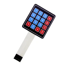 4 x 4 Matrix Array 16 Key Membrane Switch Keypad Keyboard
