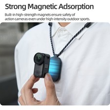 For DJI OSMO Nano for Insta360 GO 3/3S/MIC Camera Magnetic Neck Strap Mount