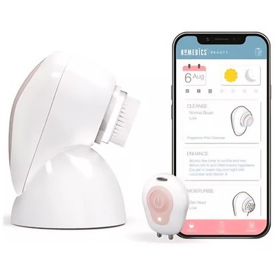 HoMedics Purete Schallbürste zur Gesichtsreinigung mit Ultraschall