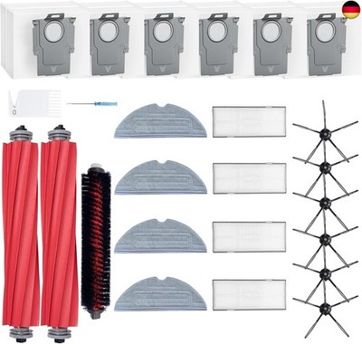 LOVECO Zubehör Ersatz Kompatibel für Roborock S7 MaxV Ultra,S7 Pro Ultra,2 H