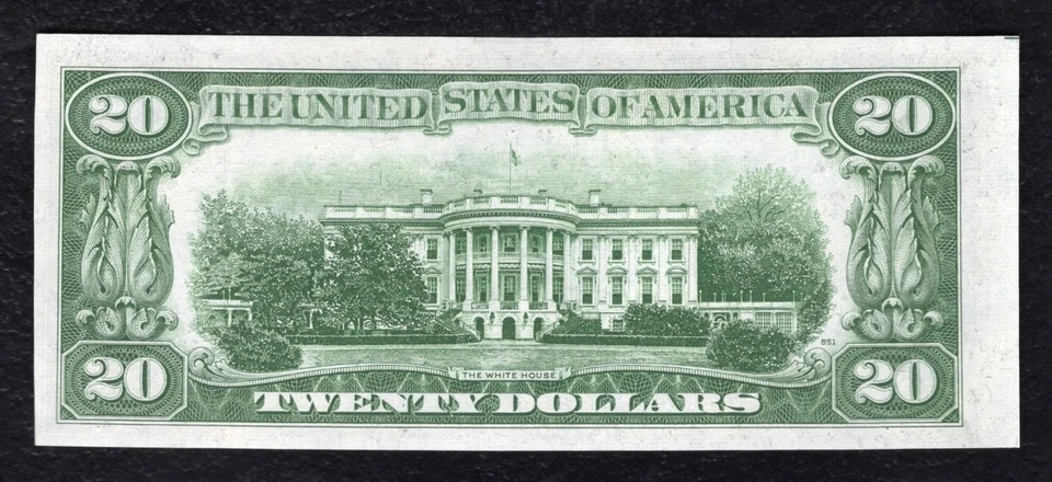 FR. 2060-B* 1950-A $20 *STAR* FRN FEDERAL RSERVE NOTE NEW YORK, NY UNCIRCULATED - Image 2 of 2