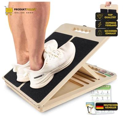 UOPON Wadendehner Schrägbrett aus Holz, Slant Board mit 5 Winkeln