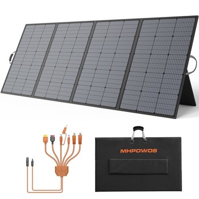 400w Portable Solar Panel Foldable for Charges EcoFlow Allpowers Jackery Anker