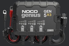 Noco GEN5X3 Battery Charger; For 12 Volt Batteries; 3 Bank Onboard Charger/ 5 Am