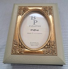 BP Industries 4x6 Photo Album Holds 72 Pictures Ornate Black Velvet