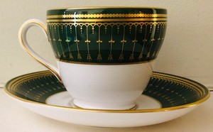 SPODE ROYAL WINDSOR CUP & SAUCER - 3 1/4"