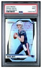 DRAKE MAYE 2024 PANINI PRIZM SILVER PRIZM #329 ROOKIE PSA 9 MINT