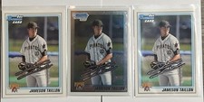 (3) Jameson Taillon 2010 Bowman Chrome Draft Picks & Prospects Rookie Card Cubs. rookie card picture