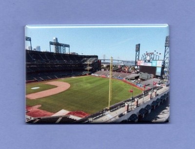 AT&T ORACLE PARK *2X3 FRIDGE MAGNET* SAN FRANCISCO GIANTS BASEBALL BALLPARK