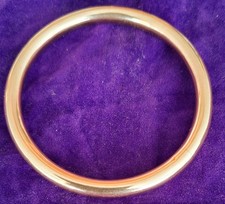 GOLD Bangle Bracelet 9ct 17.5gm [307]