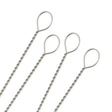 Twisted Wire Needles - Large Eye Easy to Thread Size Heavy 45094  50 needles 