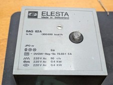 BAG 62A | ELESTA | Burner Control Device | NEW ORIGINAL NOS | 1 pc