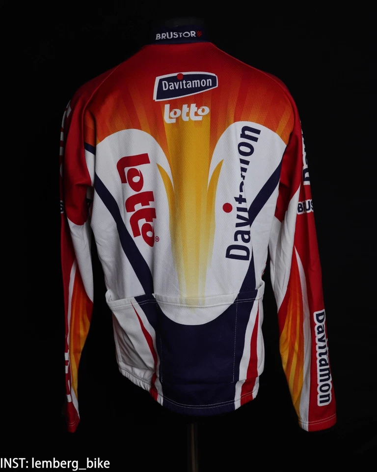 Vermac Vintage Termal Ciclismo Manga Larga Davitamon Lotto (XXL) #601 Foto 3 de 4