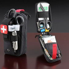 Tactical Molle Medical Pouch First Aid Pouch Tourniquet Holder Trauma IFAK Pouch