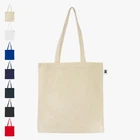 ORGANIC & FAIR TRADE - Tote Carry Bag Shopping Bag Cotton Printable
