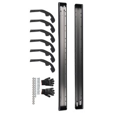 Anti-slip Running Boards For Silveradosierra 1500 2500hd Crew Cab 2019-2025