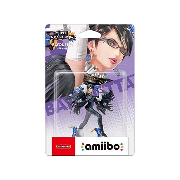 Thumbnail - Nintendo 3ds Amiibo Beyonetta Super Smash Bros. Japan Official Import