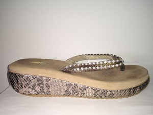 volatile rhinestone sandals