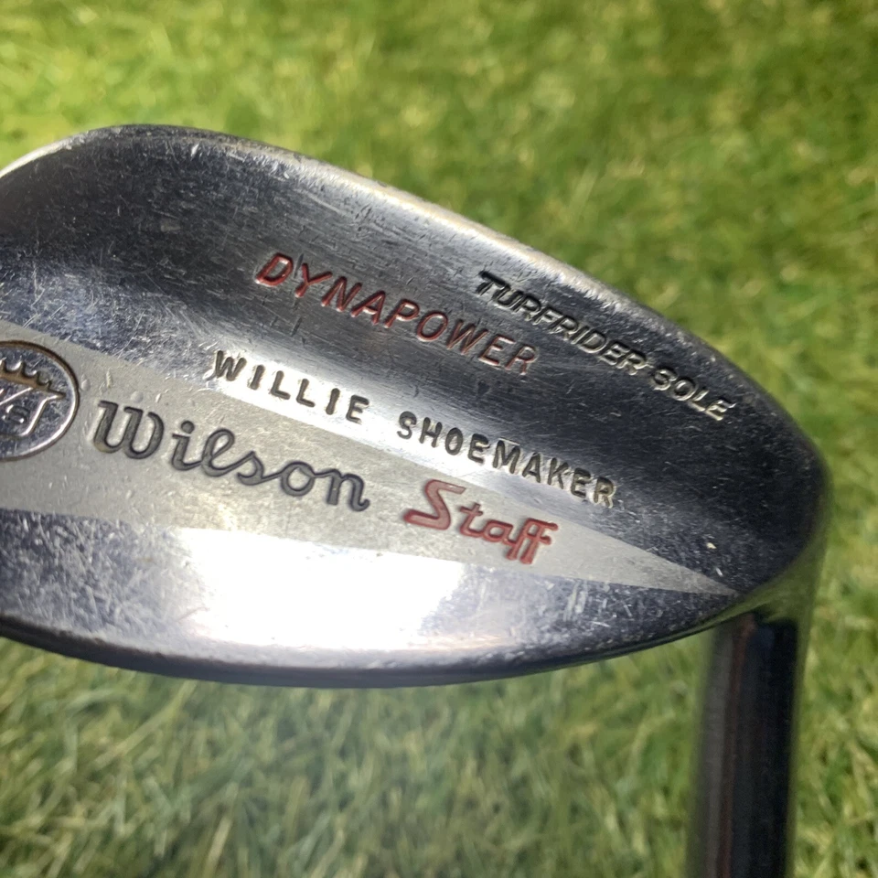 Wilson Staff Dyna Power Sand Wedge Willie Shoemaker Wedge RH 35" 1960s Personal? - Image 2 of 4