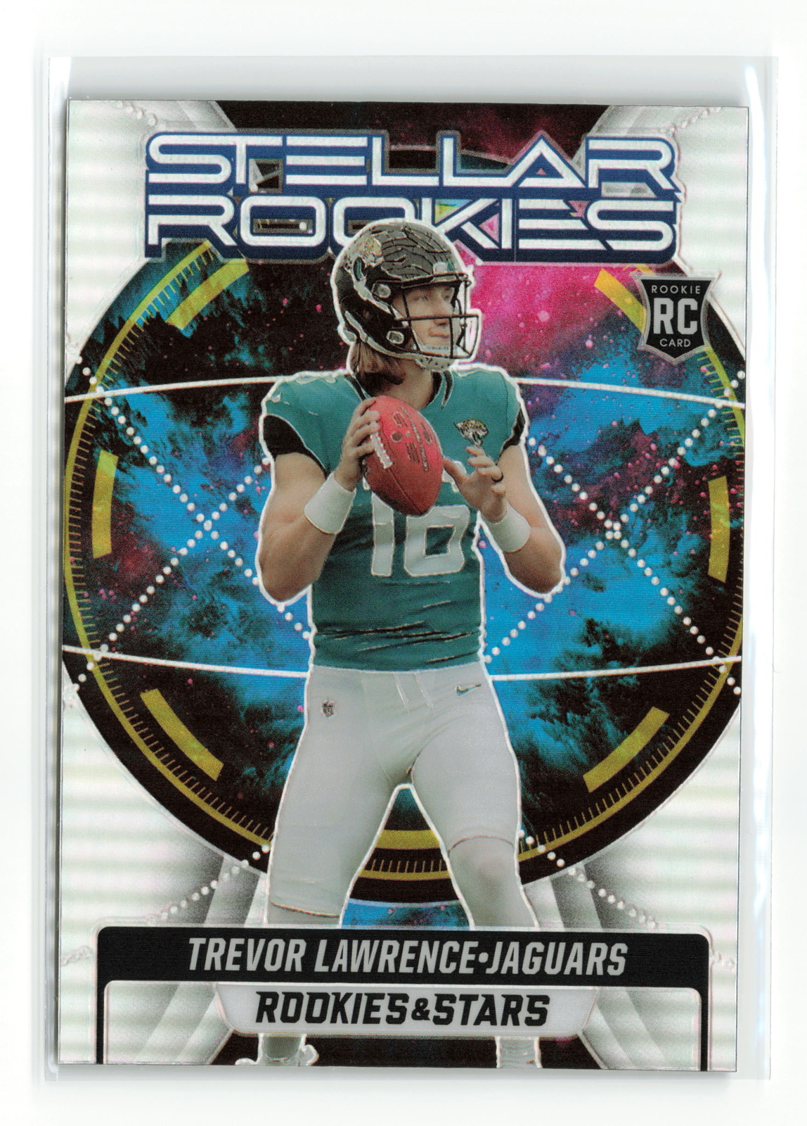 TREVOR LAWRENCE #SR-1 RC 2021 PANINI ROOKIES STARS JAGUARS STELLAR SILVER