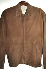 Vtg Seraphin Made in France Med Brown PEAU SK...