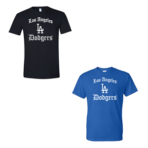 black dodgers t shirt