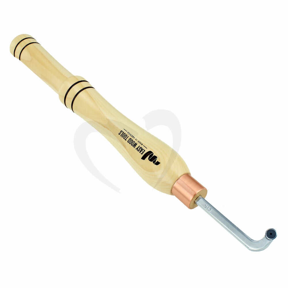 Easy Wood Tools 6503#3 – Mini Cavo A 90° Per Tornio, Lunghezza 35,6 Cm, Con Taglierina CI5-NR 3/8