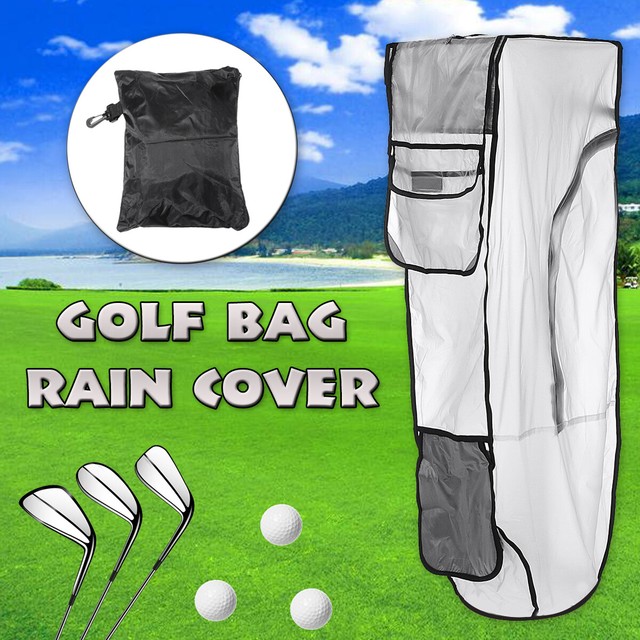 Golf Bag Rain Cover Waterproof Protection Ball Clubs Storage Case