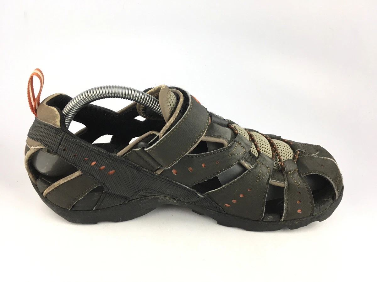 Leggen Gebeurt Allergisch Teva 6704 Dozer All Terrain Sandals Hiking Closed Toe Brown/ Orange  Men&#039;s Size 9 | eBay