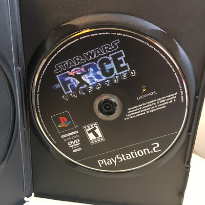 Star Wars: The Force Unleashed (Sony PlayStation 2, 2008) Tested (Disc Only)
