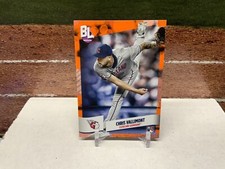 Chris Vallimont 2024 Topps Big League #98 Electric Orange Cleveland Guardians
