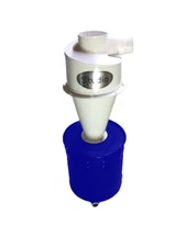 High Efficiency Patented Cyclone Dust Collector Separator  300F ( cyclone only )