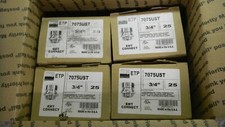 NEW MADE IN USA!!!, EGS ETP 7075UST 3/4" Compression EMT Connectors, lot of 100