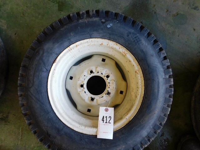 Goodyear 23 x 10.50 - 12 L & G tractor tire & rim Tag #412 | eBay