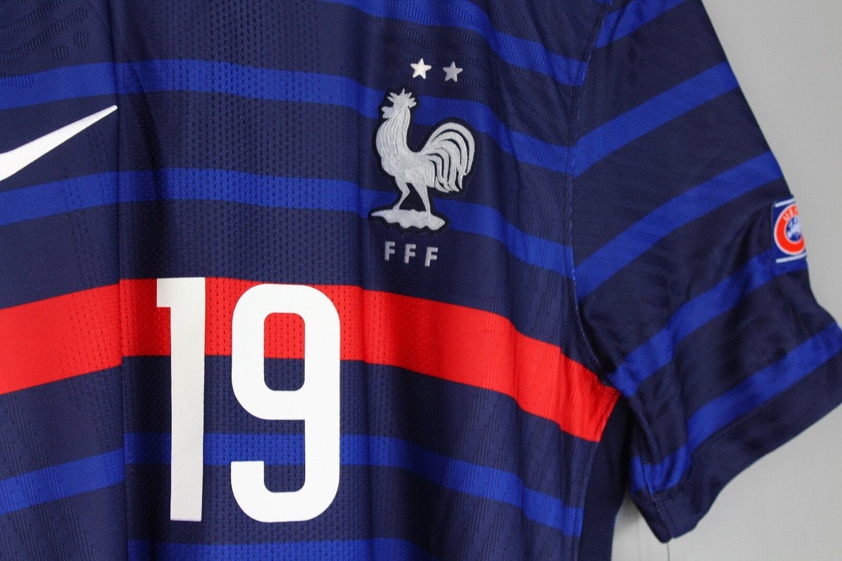 EURO2020 フランス代表 Benzema 19 レプリカシャツM バッジ付 EURO2020 フランス代表 Benzema 19 レプリカシャツM バッジ付