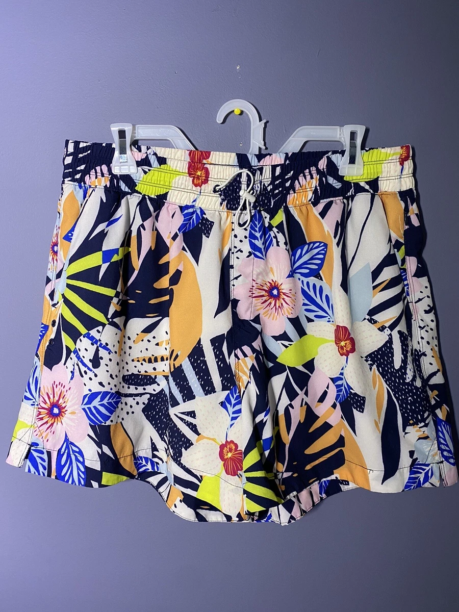 Mens floral shorts old clearance navy