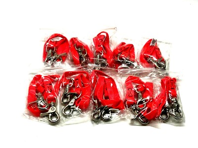 TY-FLOT Heavy Duty 24'' Key Ring Tool Leash Lanyard Keychain Tether LOT OF 10