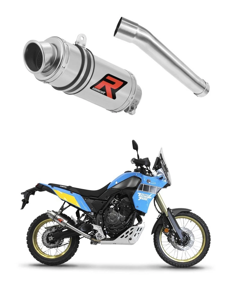 Tenere 700 Pot d'échappement Silencieux GP I Exhaust Dominator Racing 2019 -2021