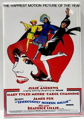 Thoroughly Modern Millie MAGNET 2''x3'' Refrigerator Locker Movie Poster FREE SHIP