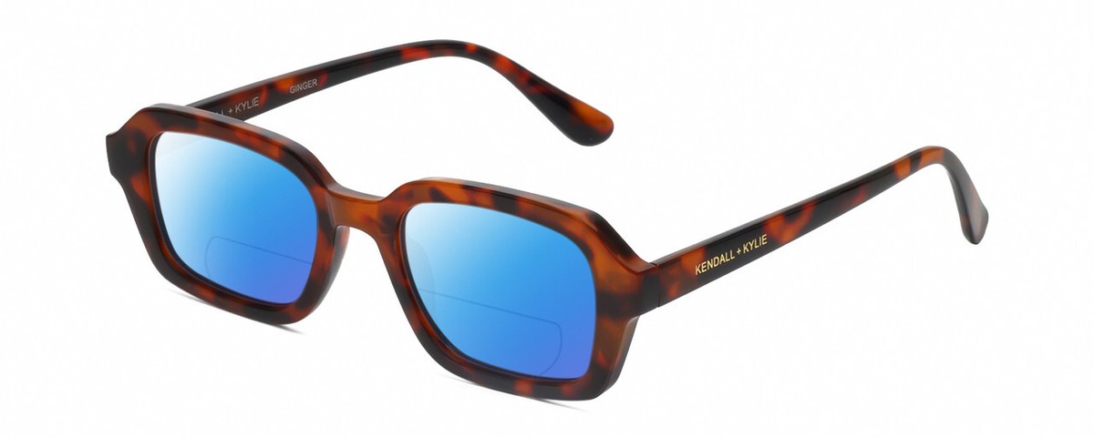 Women’s Kendall and Kylie Tortoise Shell Fashion Sunglasses Kendall+Kylie KK5128CE CECI Cateye Polarized Sunglasses Blue  main image 3