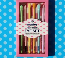 Rude x  Mentos Pure Fresh EYE SET 6 Piece Cosmetic Brush Set