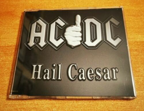 AC/DC Hail Caesar + Whole lutta Rosei LIVE ACDC ULTRA RARE ALLEMAGNE CD SINGLE  - Photo 1/2