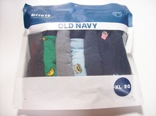 Old Navy Underwear Boys Briefs 7 Pack Snacks XL New