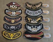 Lot of HOG Harley Davidson Owners Group Pins Patches NEW Motorcycle Patch Pin